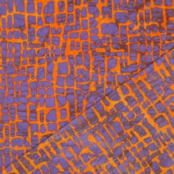 Preview: Batik Baumwolle - Orange